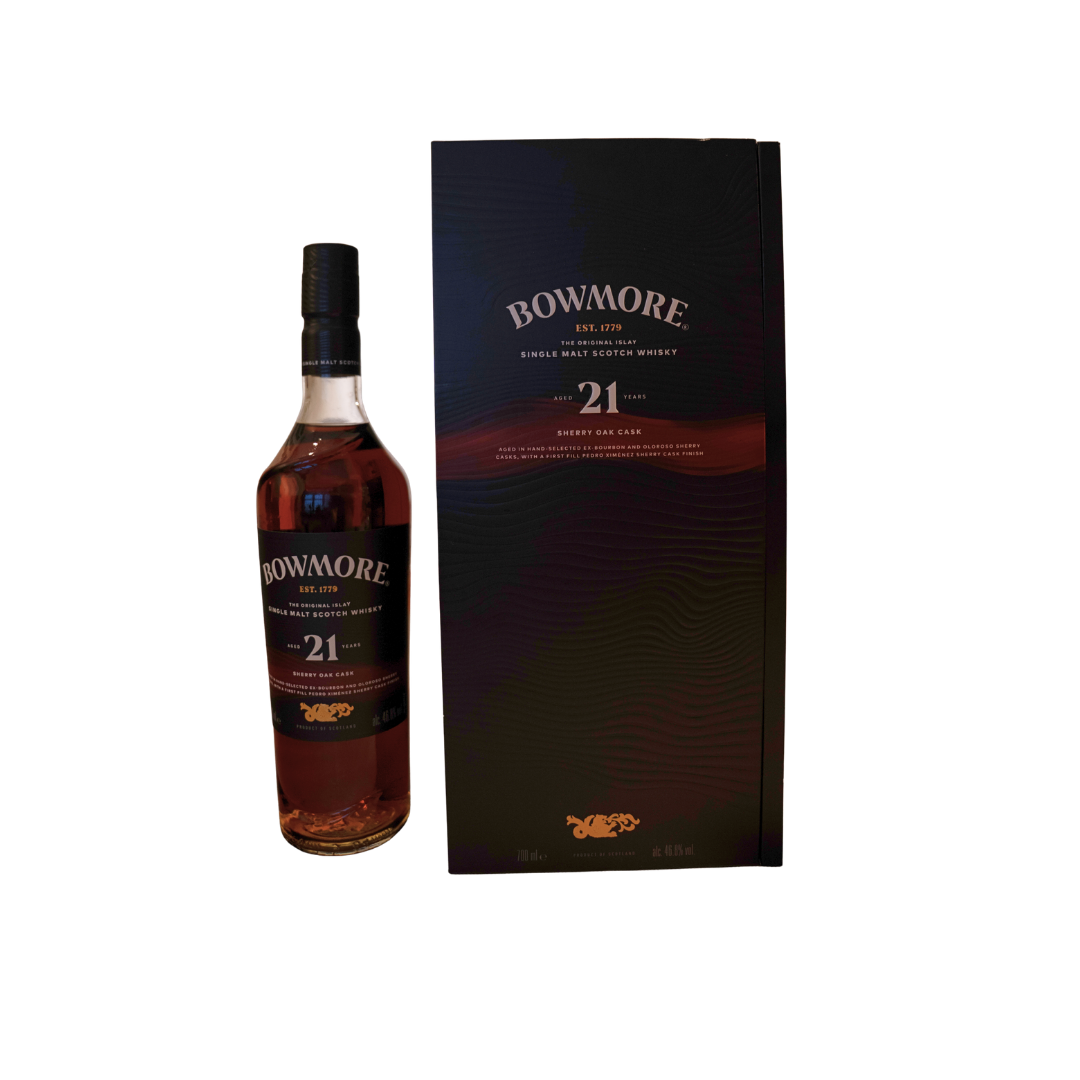 Bowmore 21 Year-Old Sherry Oak Cask Scotch 46.8%