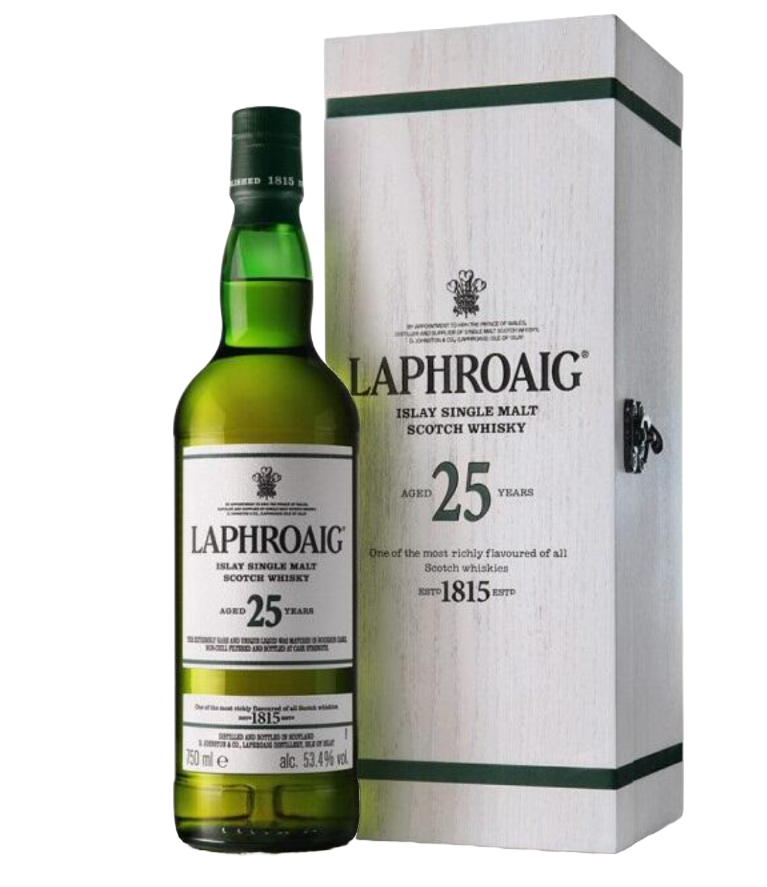 Laphroiag 25 års 53,4 %