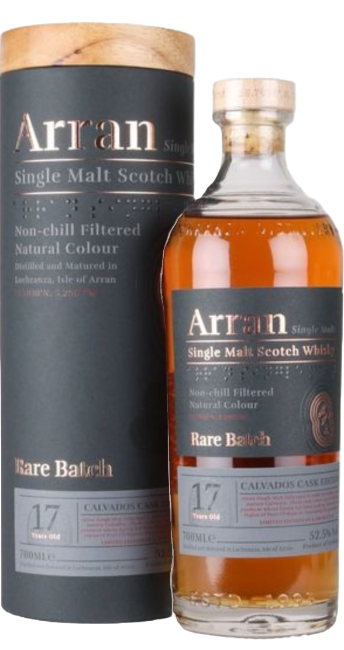 arran 17 års calvados cask