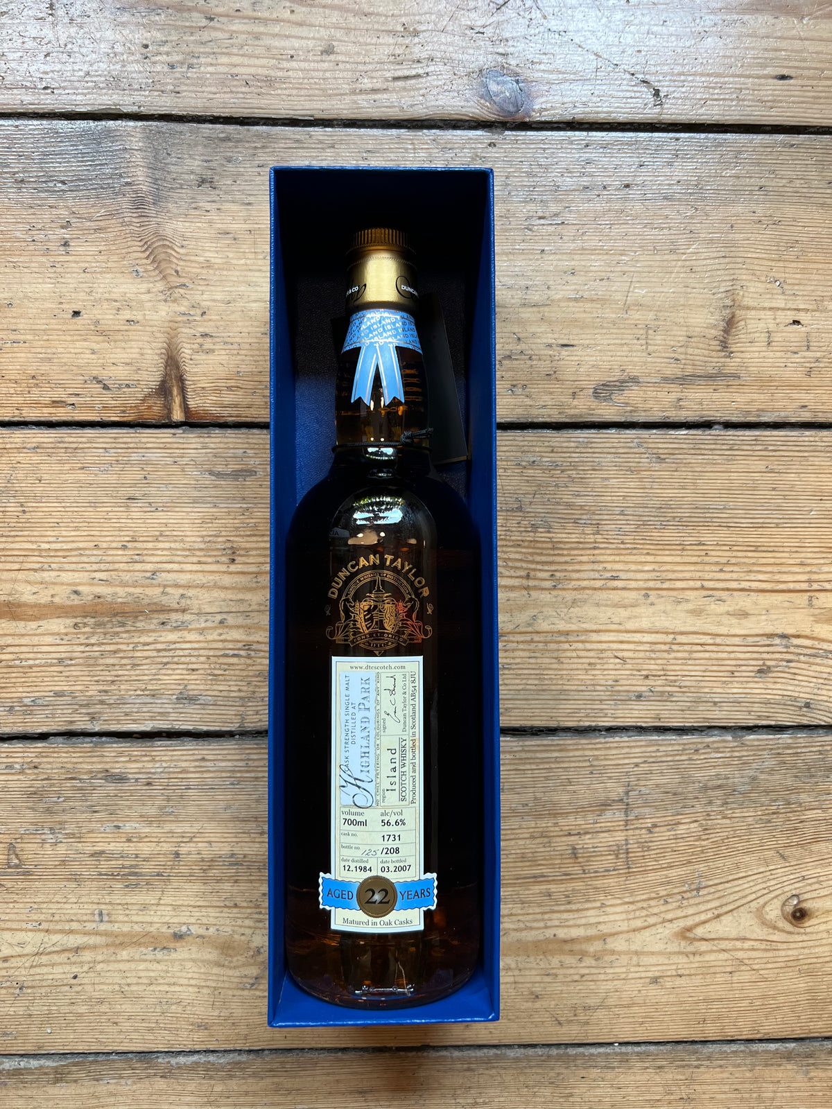 Duncan Taylor Highland Park 22 år 56,6%