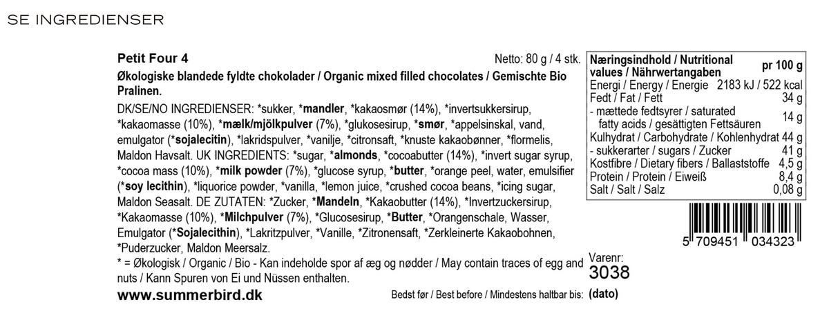 Summerbird Petit Four 4