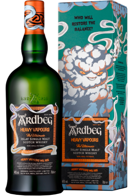 Ardbeg Heavy Vapours, The Ultimate Islay Single Malt Scotch Whisky 46 %