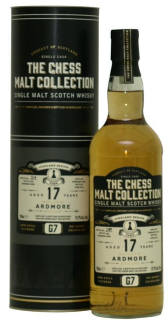 The Chess Malt Collection: Ardmore, 2002 – 17 Years Old Highland Single Malt – 59,7% (Bourbon Cask)