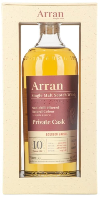 Arran Single Malt 2010 Cask 007 55,2 %