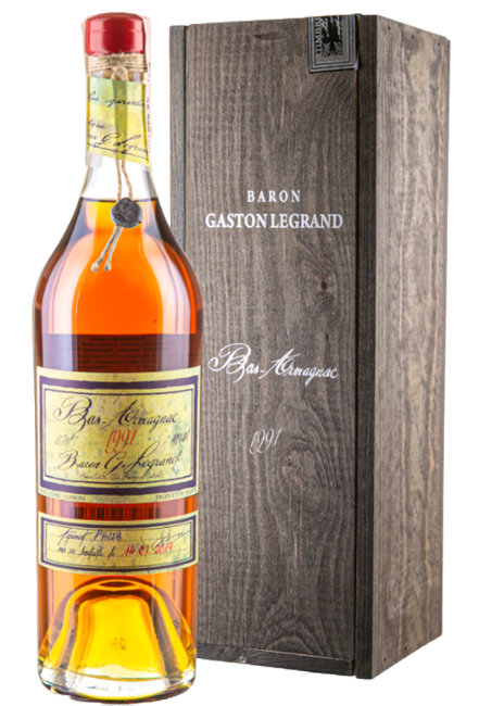 ブランデー BARON GASTON LEGRAND Bas-Armagnac 1991 Bas-Armagnac 1991, Baron Gaston Legrand