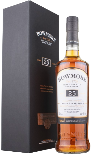 Bowmore 25 års 43 %