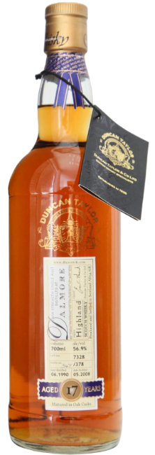 Duncan Tayler Dalmore 17 års 55,5 % - dis. 1990, bt. 2007