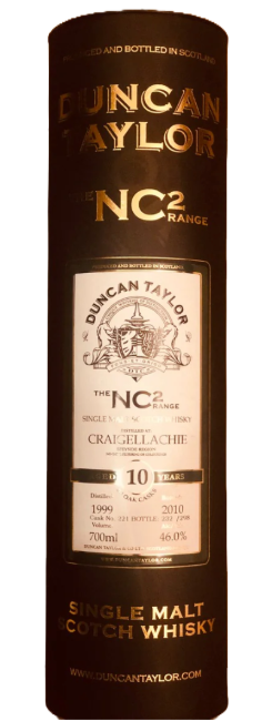 Duncan Taylor The NC2 Craigellachie 10 års 1999/2010