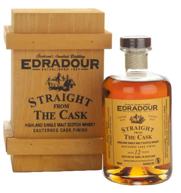 Edradour 12 Year Old Sauternes Cask Finish - Straight From The Cask 56,4 %