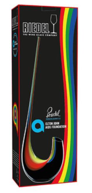 Elton John Decanter Swan Magnum Rainbow
