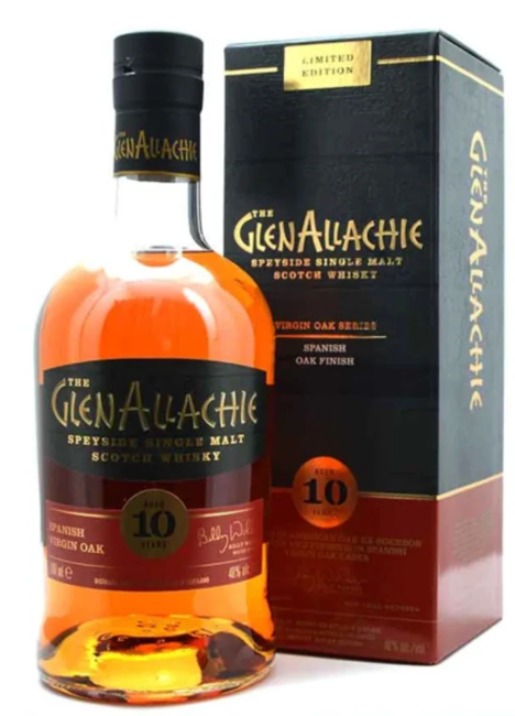 GlenAllachie 10 års Spanish Virgin Oak 48%