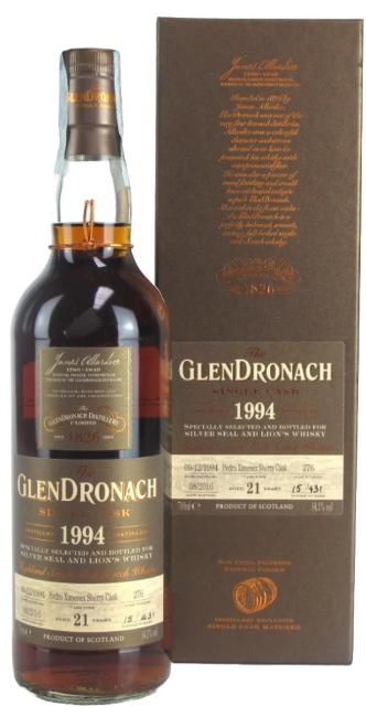 GlenDroanch 1994 – 21 Years Old – 54,1% Cask 276 (PX Sherry Cask)