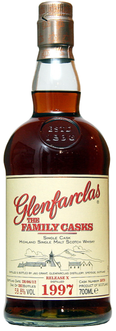Glenfarclas 1997 Family Cask 58,8% cask no. 5979