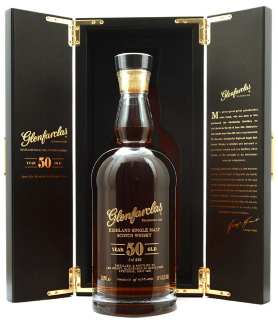Glenfarclas 50 års- 50 %
