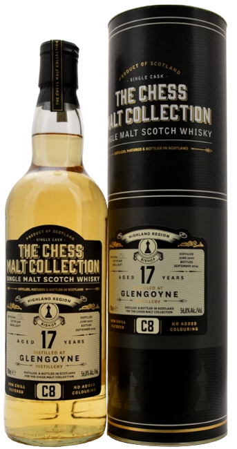 Glengoyne 17 år The Chess Malt Collection Speyside Single Malt Scotch Whisky 56,8%