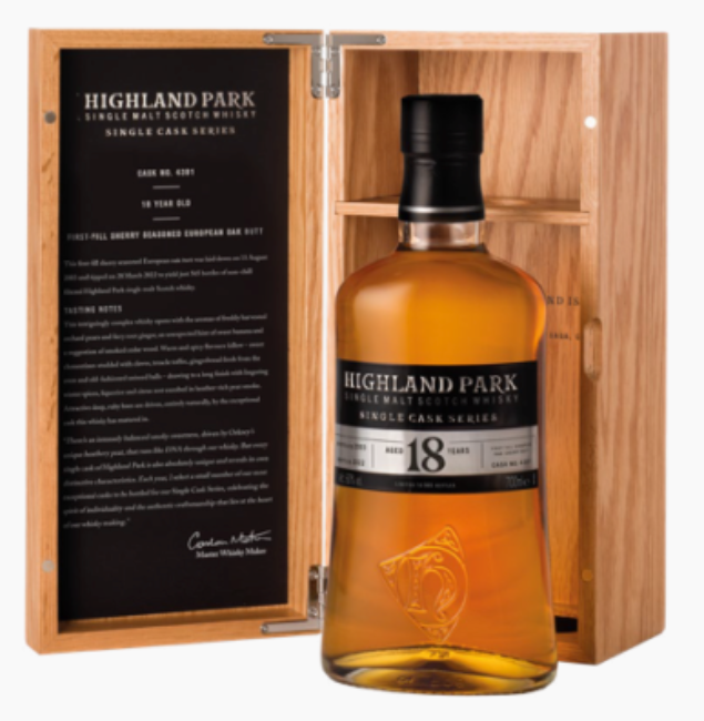 Highland Park 18 års Single Cask Series 2022 Release
