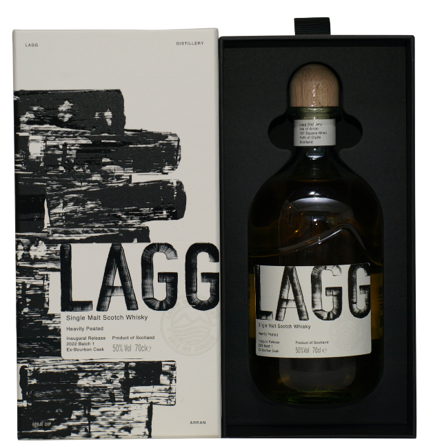 LAGG Inaugural Release 2022 Batch 1 Heavily Peated 50%