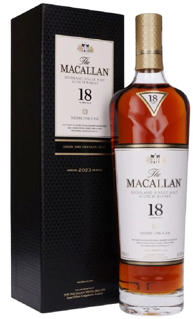 The Macallan 18 års Sherry Oak Cask