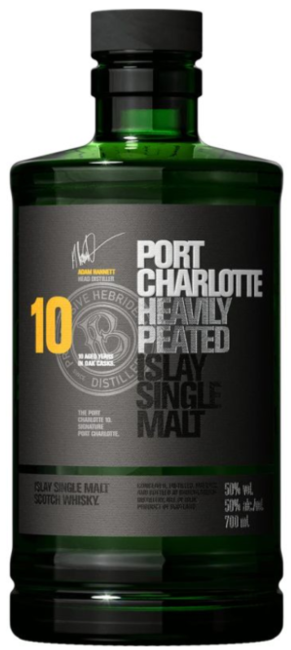 Bruichladdich Port Charlotte Islay Single Malt Whisky 10 års