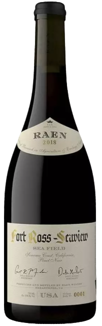 Raen Fort Ross Seaview Sea Field Vineyard, Sonoma Coast, 2019