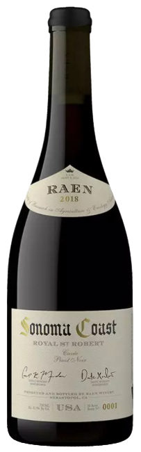 Raen Royal St. Robert Cuvee Pinot Noir, Sonoma Coast, 2020
