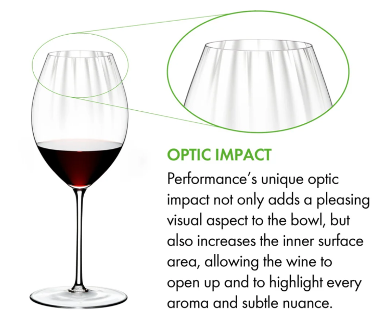 riedel performance syrah glas