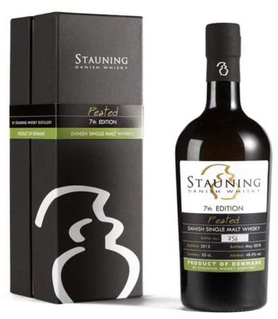 Stauning - 7th Peated Edition - Danish Single Malt Whisky - Distilled 2012 Bottled May 2018