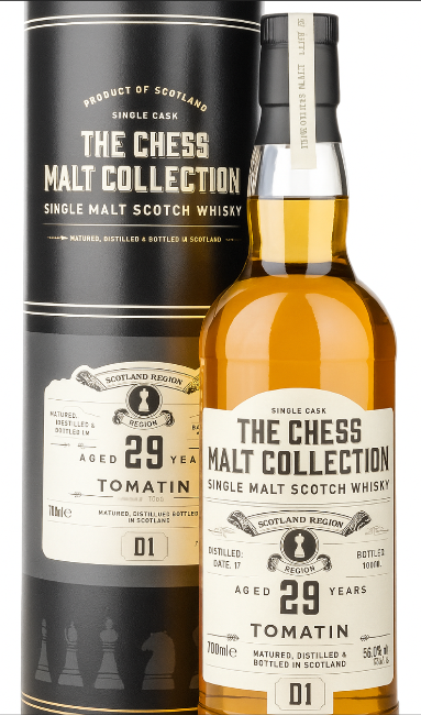The Chess Malt Collection Tomatin 1994, 29 års 54,9%
