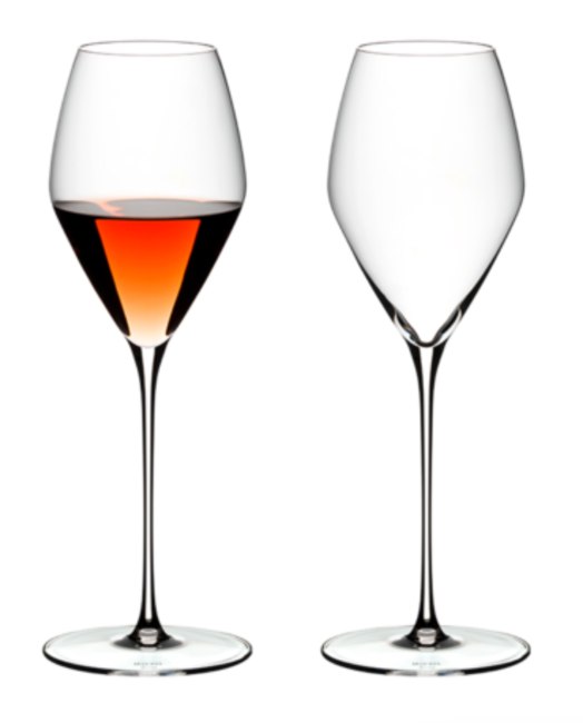 riedel veloce rose glas