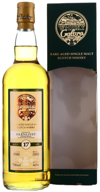 Whisky Galore Glenlivet 17 års 1988/2005 46 %