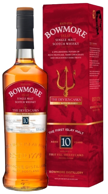 Bowmore 10 års The Devil's Cask Release 2