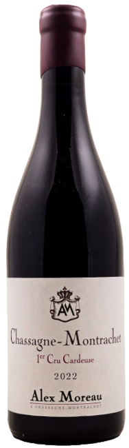 Chassagne Montrachet 1 Cru Cardeuse Alex Moreau