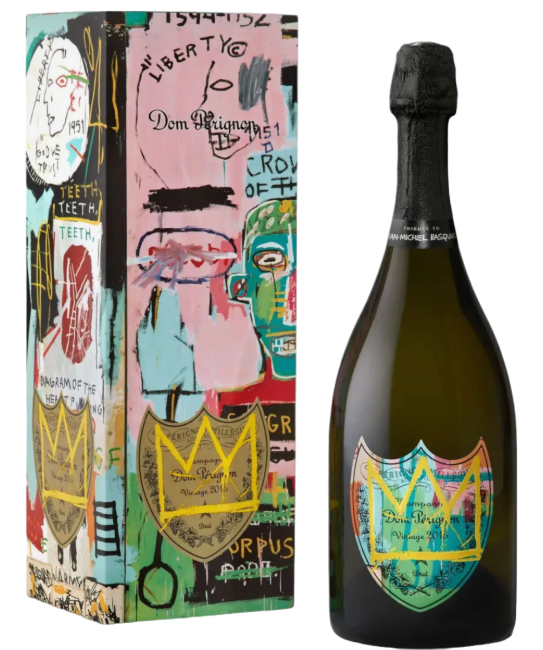 Dom Pérignon Vintage 2015 Special Edition Tribute To Jean-Michel Basquiat 75 cl. med gaveæske