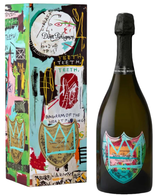 Dom Pérignon Vintage 2015 Special Edition Tribute To Jean-Michel Basquiat 75 cl. med gaveæske