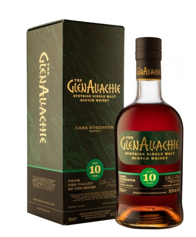 GlenAllachie 10 års Cask Strenght Batch 9 58,1%