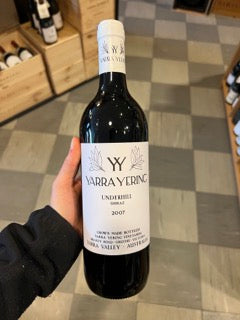 Yarra Yering Underhill Shiraz 2007