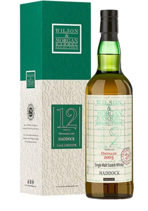 Wilson & Morgan Haddock single malt 2005 - 2018 12 år peated 56,8 %