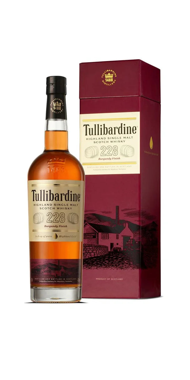 Tullibardine 228 Burgundy Finish Single Highland Malt