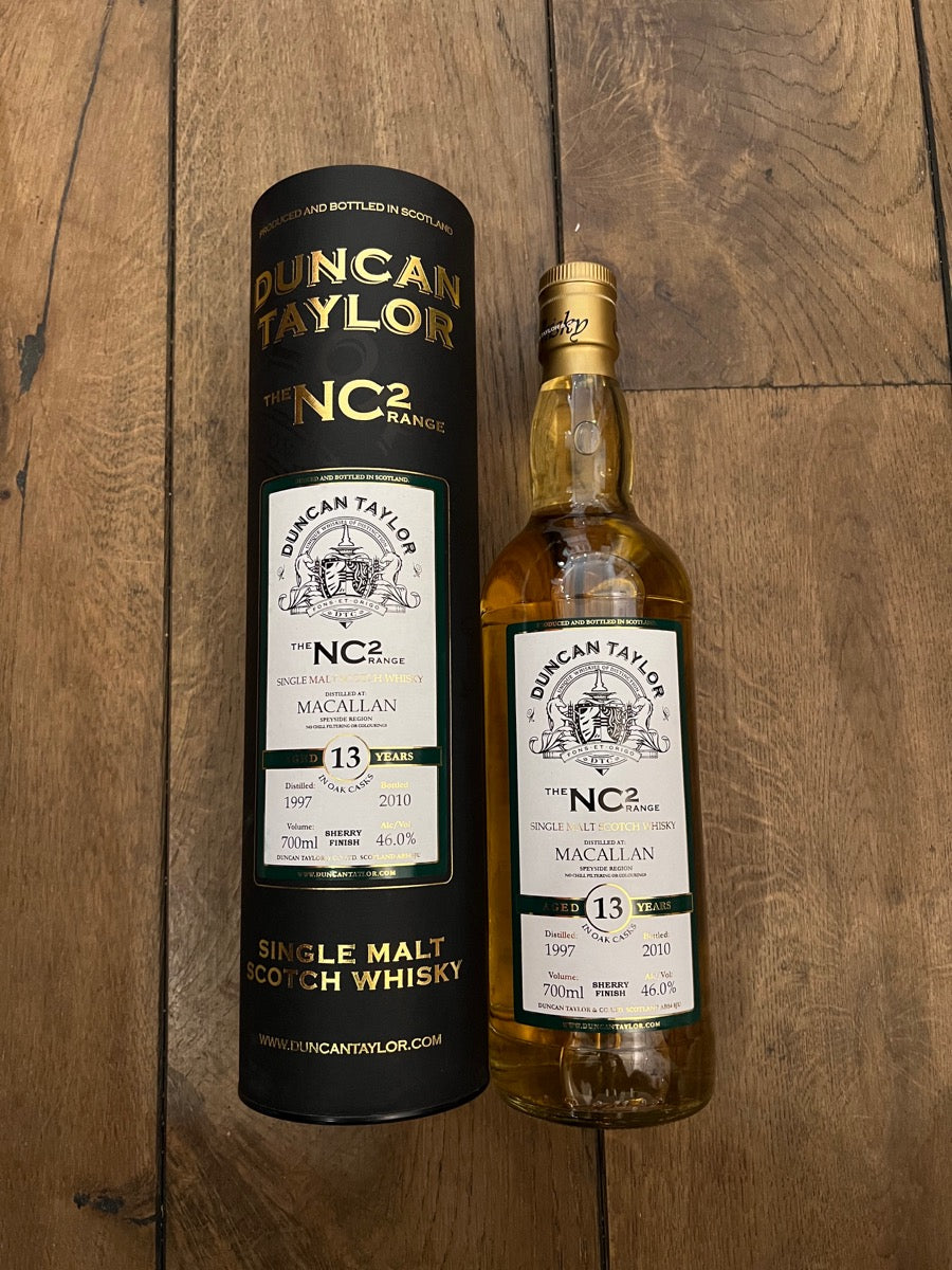 Macallan 13 års, Duncan Taylor 1997/2010, 46%