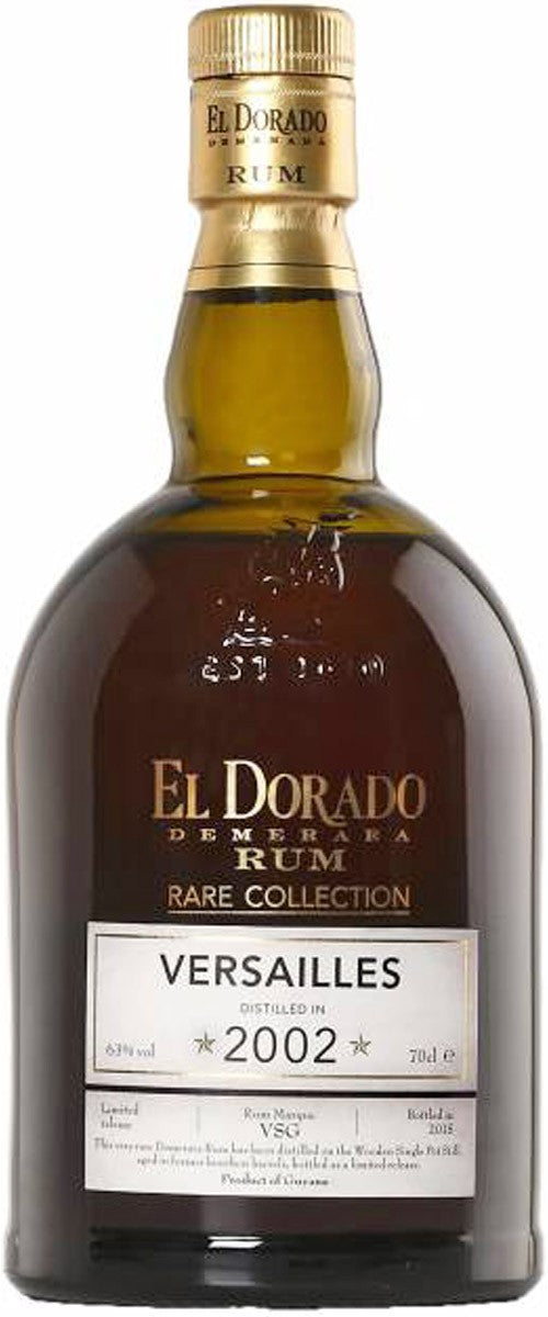 El Dorado - Rare Rum Collection - Versailles 2002