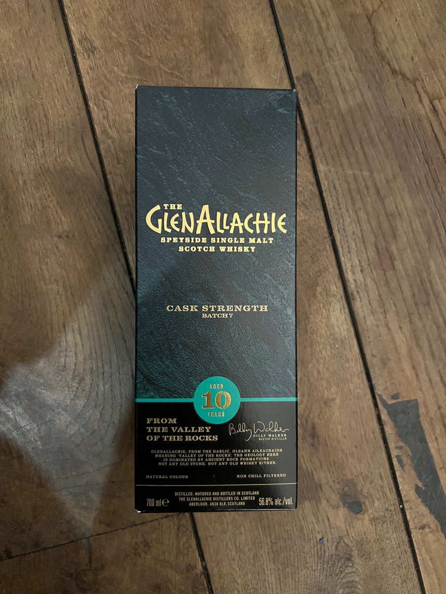GlenAllachie 10 års Cask Strength Batch 7