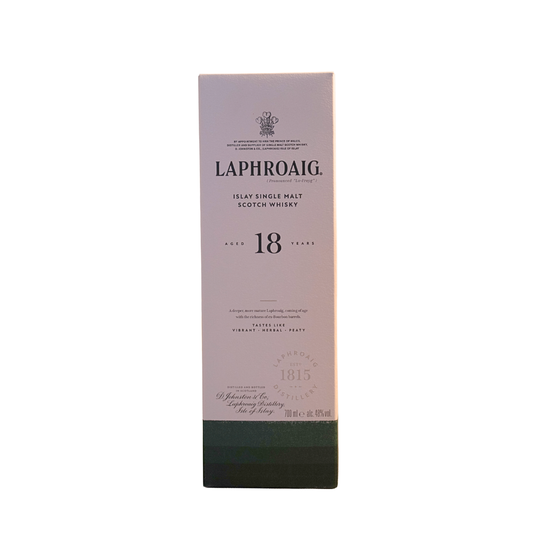 Laphroaig 18 Years Islay Single Malt Scotch Whisky 48%