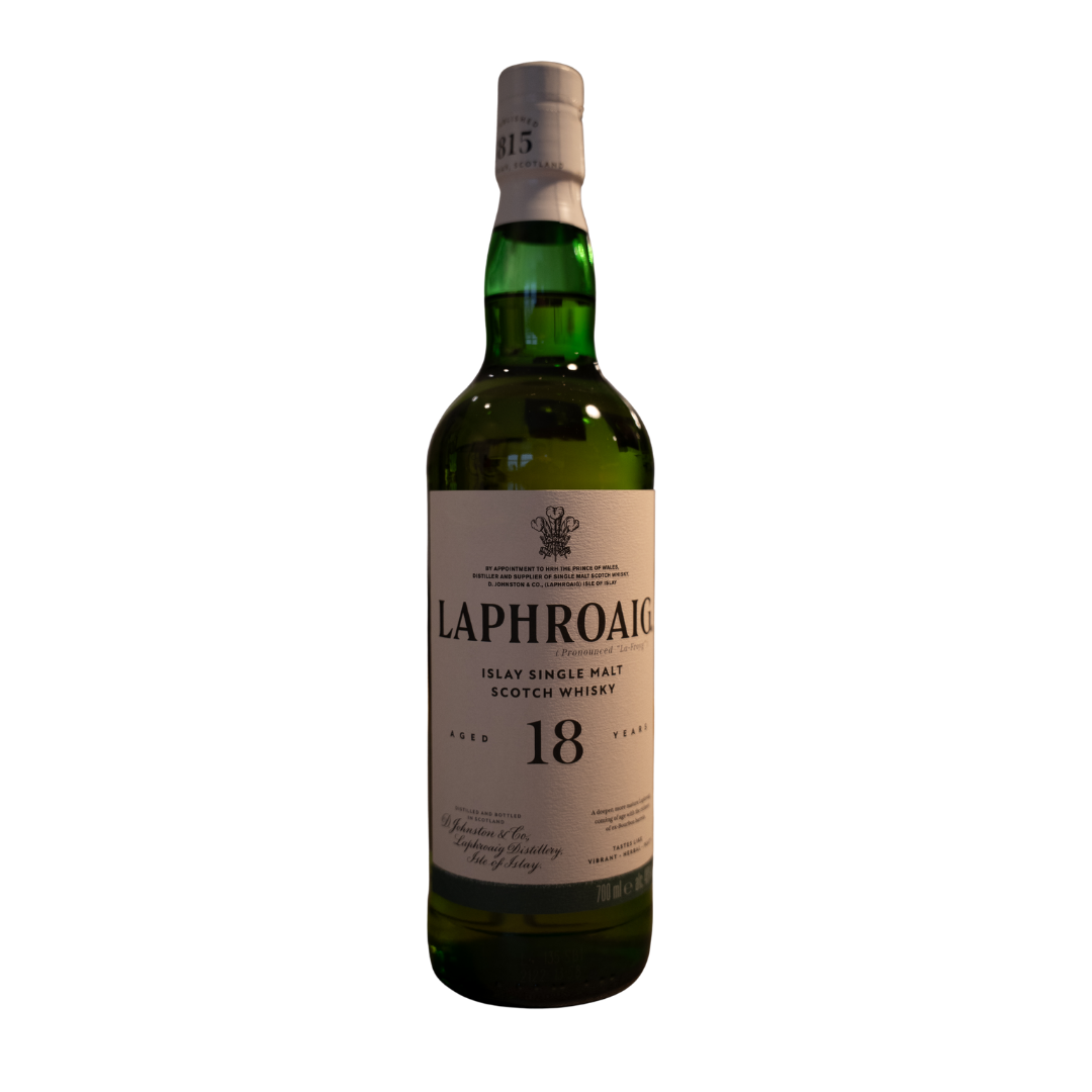 Laphroaig 18 Years Islay Single Malt Scotch Whisky 48%