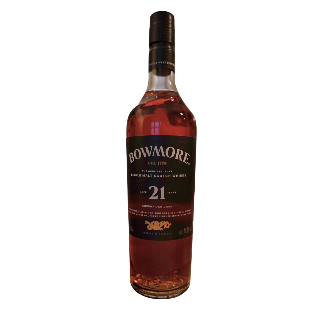 Bowmore 21 Year-Old Sherry Oak Cask Scotch 46.8%