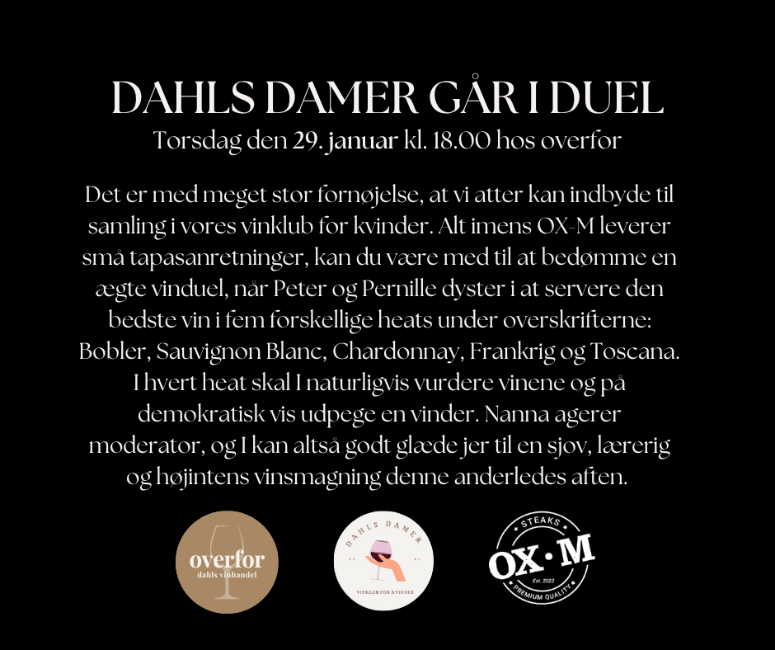 Dahls Damer går i duel - torsdag den 29. januar 2026