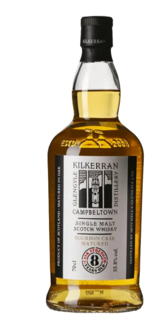 Kilkerran 8 års bourbon cask matured 