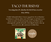 Taco Thursday - Torsdag den 29. oktober 2026