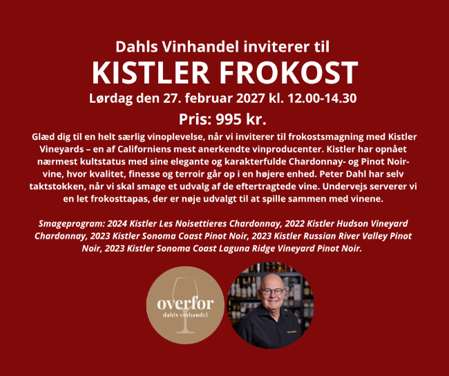 Kistler Frokost lørdag den 27. februar 2027