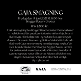 Gaja smagning den 13. juni