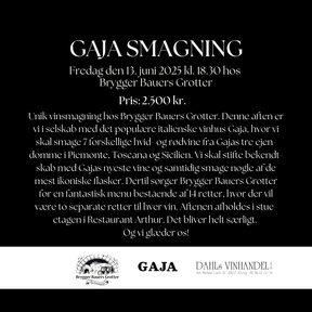 Gaja smagning den 13. juni